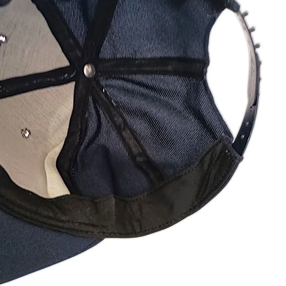 USS Dwight D Eisenhower Snapback Hat CVN 69 US Navy‎ Scrambled Eggs Vintage